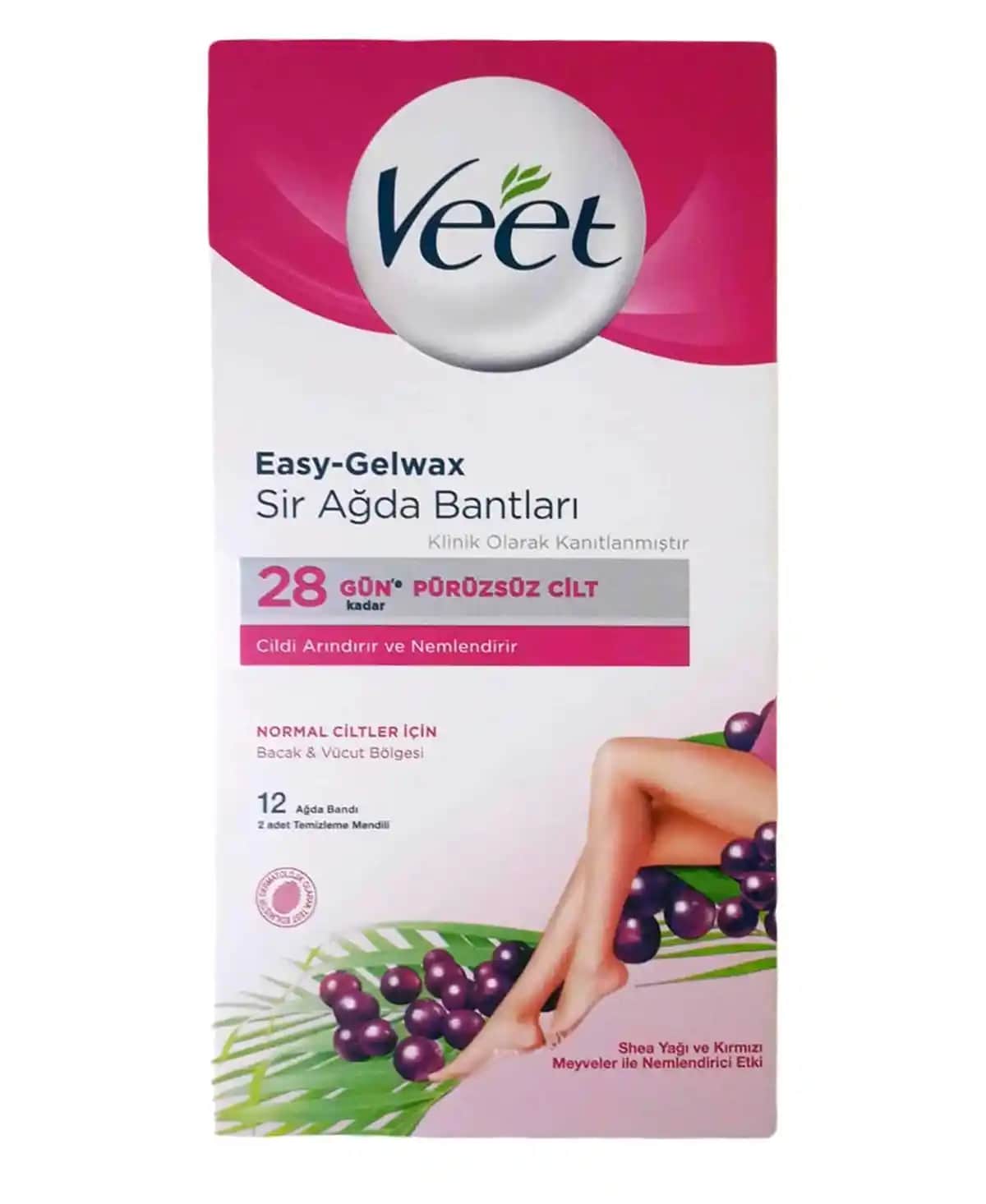 Veet 12’li Ağda Bandı ile Evde Kolay ve Etkili Tüy Alma Çözümü