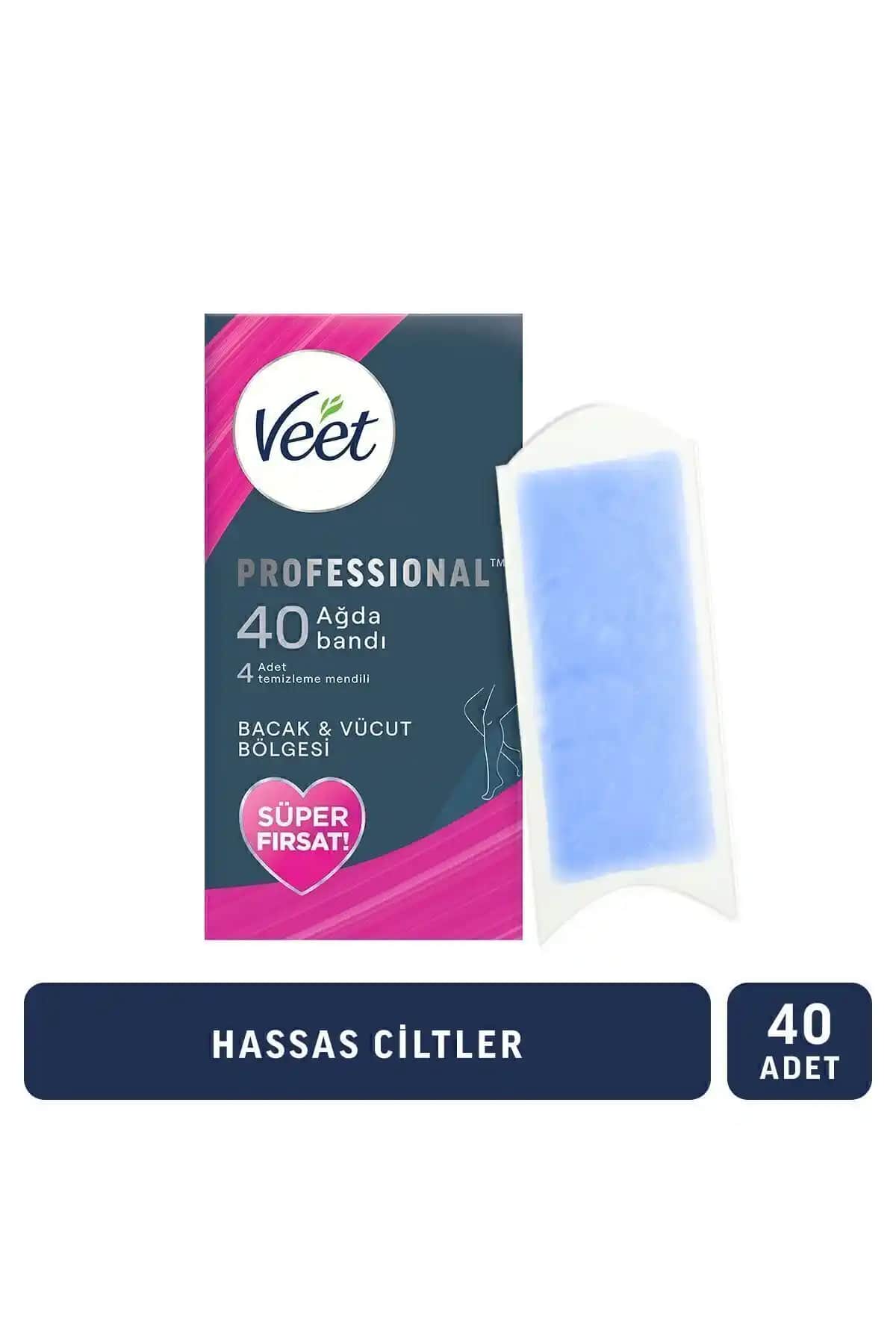 Veet Professional Ağda Bandı: Profesyonel ve Ev Kullanımı İçin Etkili Çözüm
