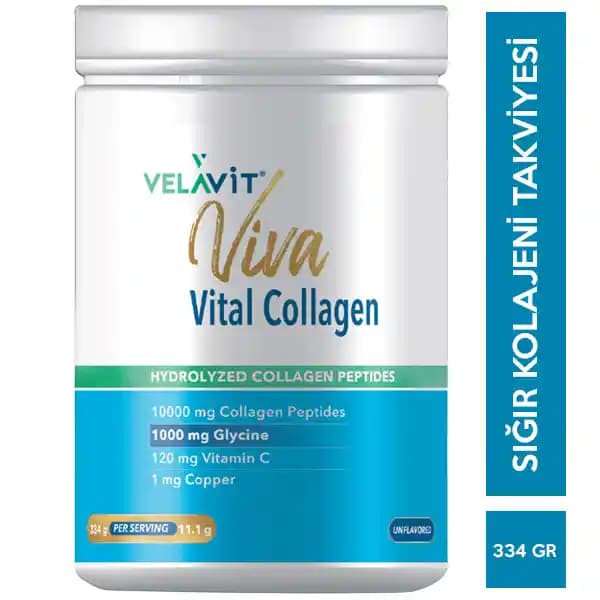 Velavit Vital Collagen ile Sağlıklı ve Genç Bir Cilt İçin Güzellik Destekleri