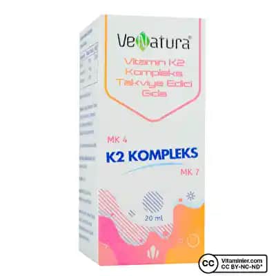 Venatura K2 Kompleks ile Cilt Sağlığını Destekleyen Doğal Takviye Ürünü