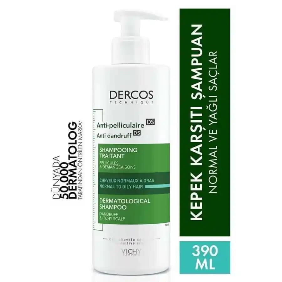 Vichy Dercos Anti-Dandruff Saç Şampuanı Yağlı Saçlar İçin Etkili Çözüm