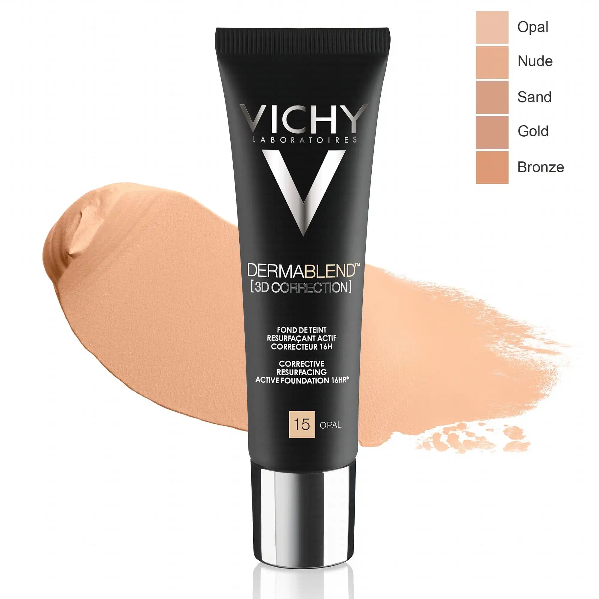 Vichy Dermablend: Yüksek Kapatıcılık ve Doğal Mat Görünüm Sunan Makyaj ve Cilt Bakım Ürünü