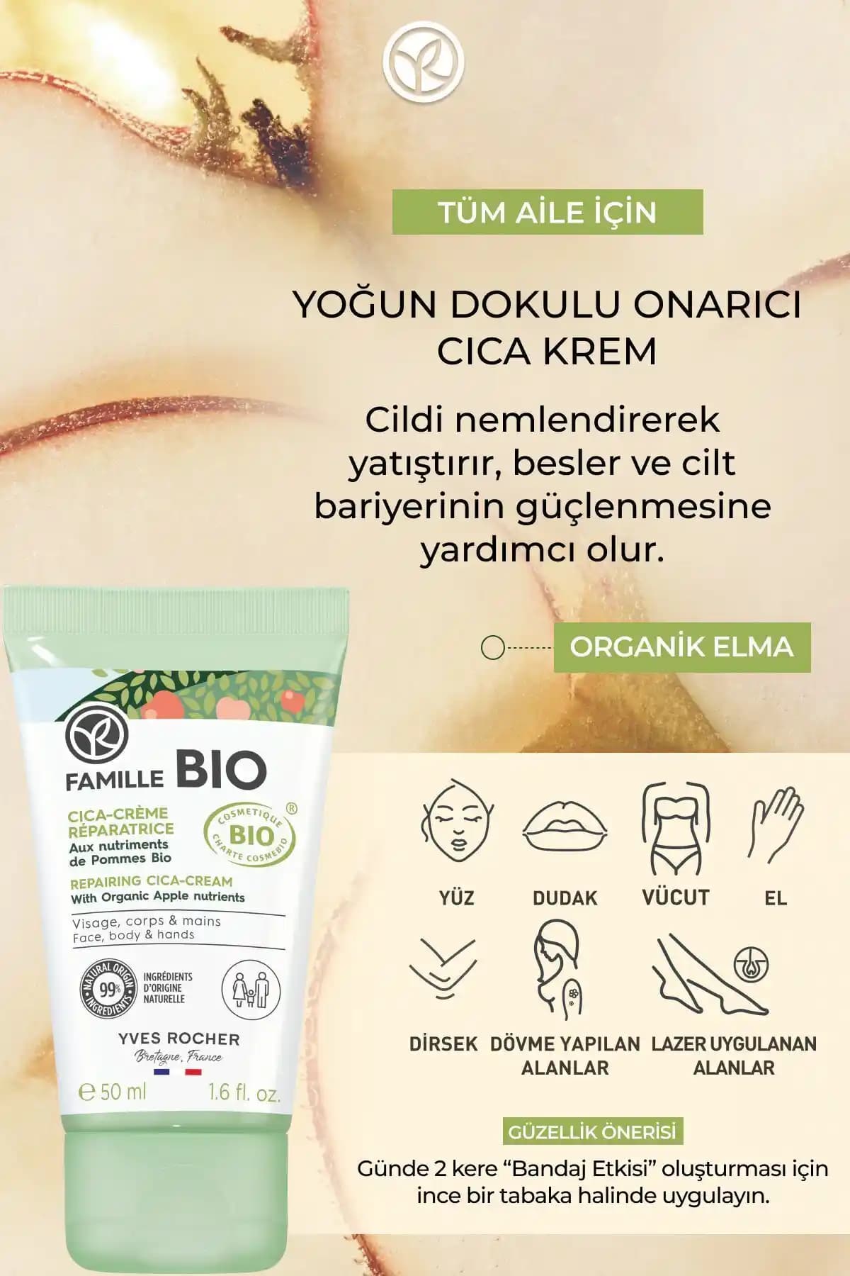 Yves Rocher Cica Krem: Doğal ve Yenilikçi Cilt Bakım Çözümü