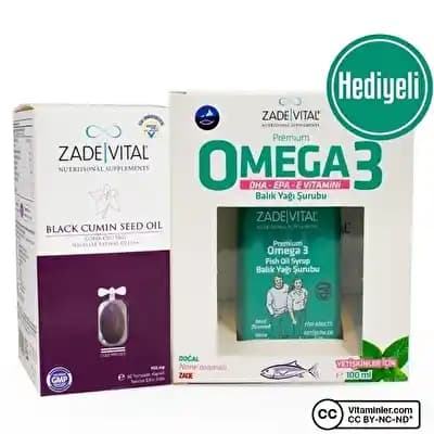 Zade Vital Çörek Otu ve Balık Yağı ile Doğal Güzellik ve Sağlık Yöntemleri