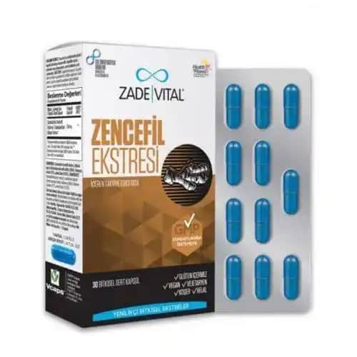 Zade Vital Zencefil Ekstresi: Doğal Güzellik ve Sağlık İçin Güçlü Bir Seçenek