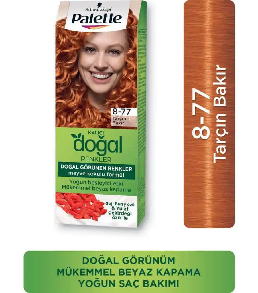 Bakır Tonlarıyla Modern ve Şık Saç Renkleri: Palette ve Trendler Analizi