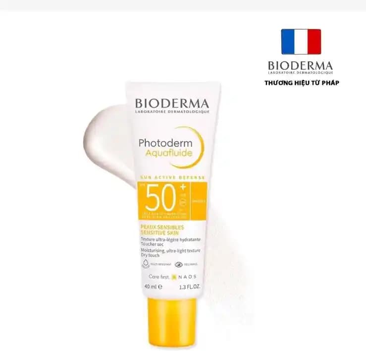 Bioderma Photoderm Aquafluid SPF50+ Hassas Ciltler İçin Yüksek Koruma Güneş Kremi
