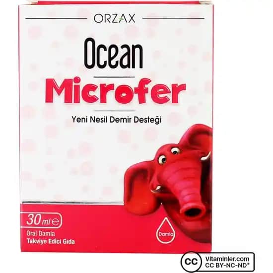 Çocuklar İçin Güvenilir Demir Takviyesi: Orzax Ocean Microfer Damla Özellikleri ve Faydaları