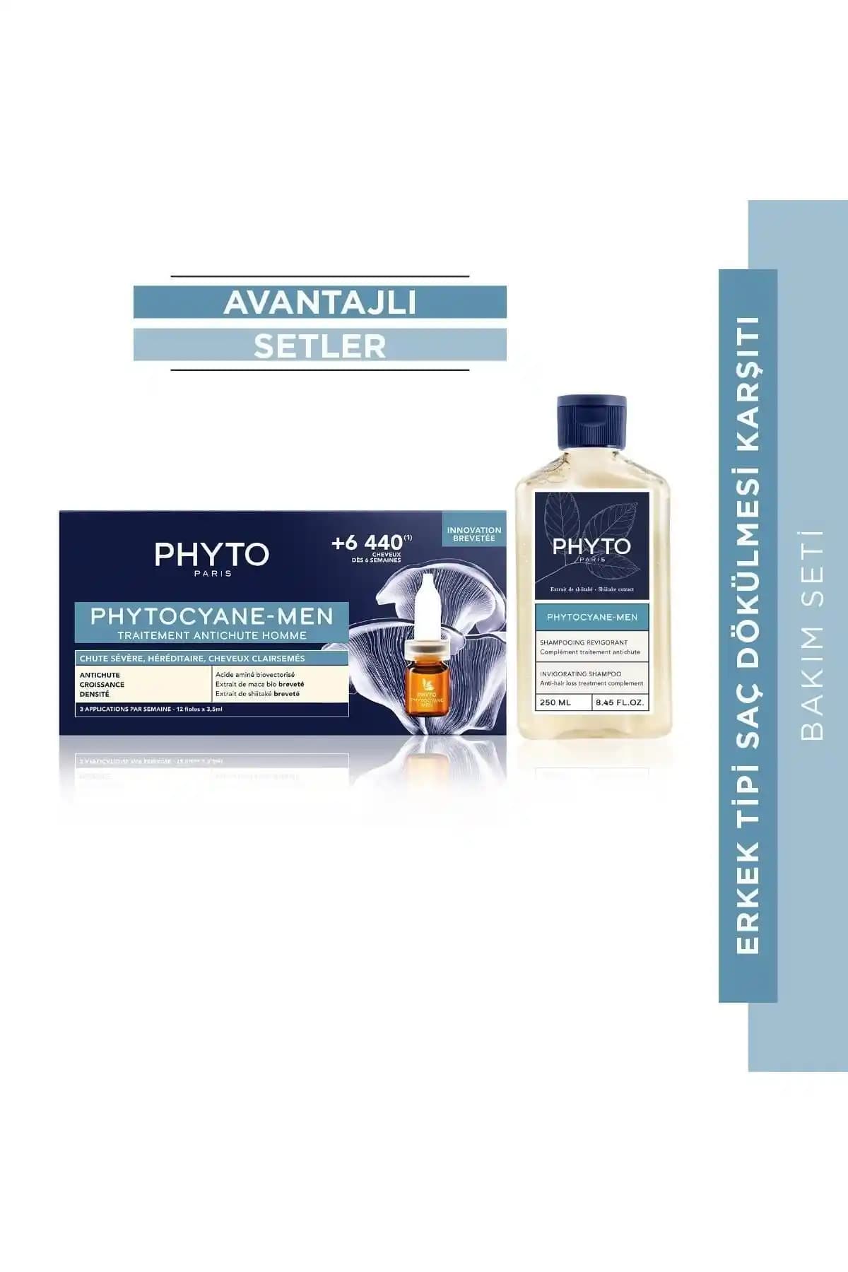 Erkek Tipi Saç Dökülmesine Karşı Phyto Şampuanları ve Doğal Çözüm Yolları