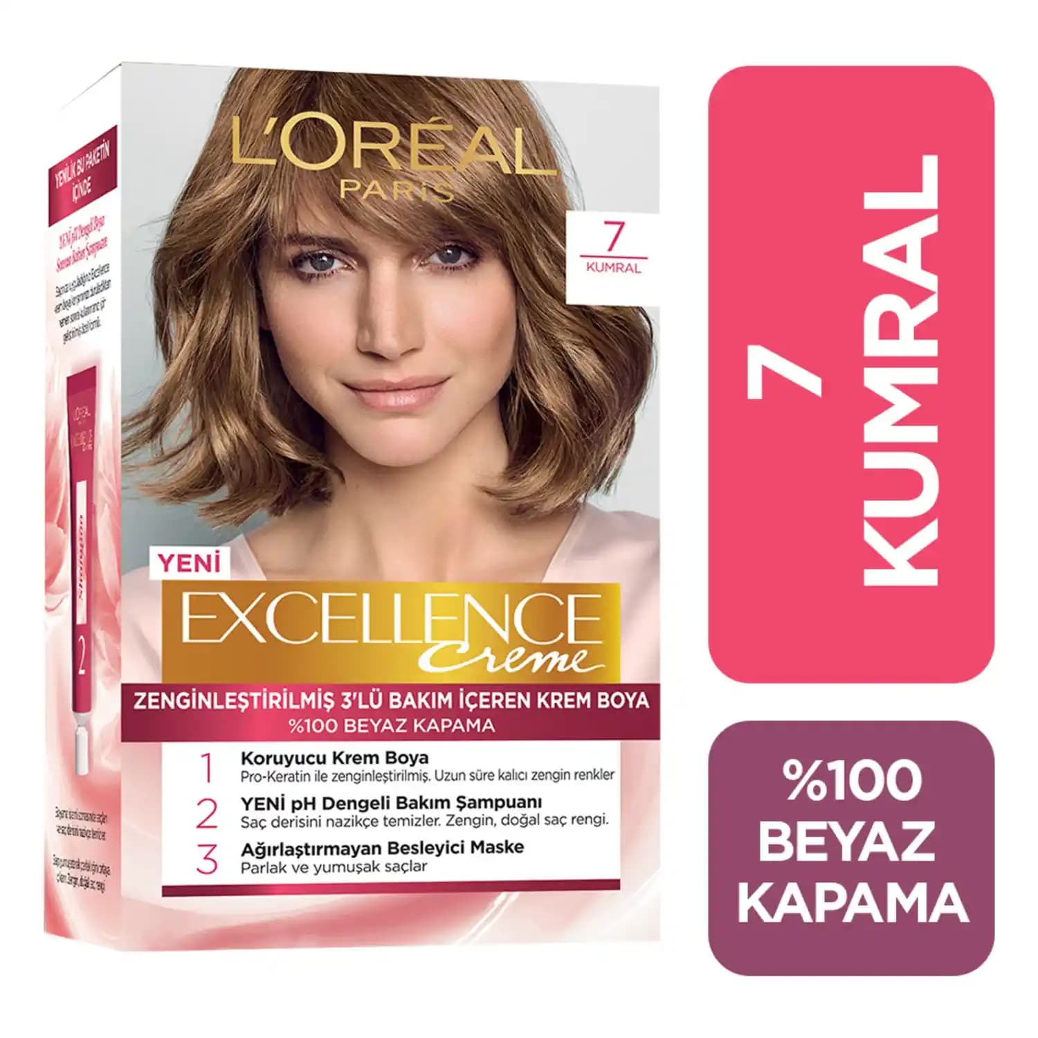 L'Oréal 7 Kumral Saç Boyası: Doğal ve Şık Bir Görünüm İçin En İyi Seçenek