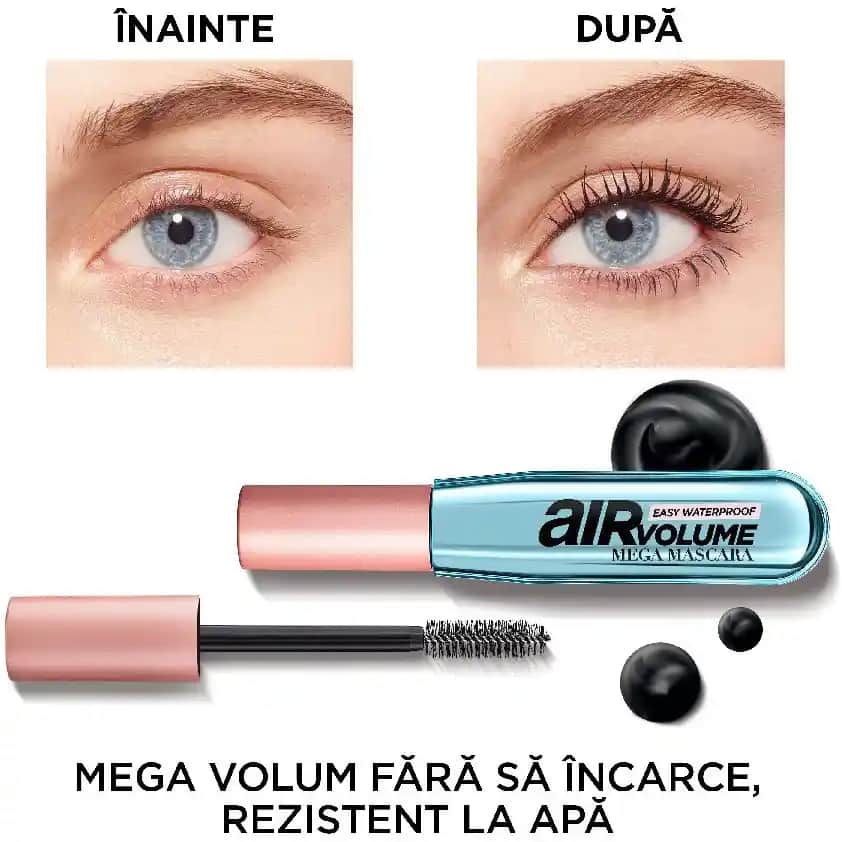 L'Oréal Air Volume Mega Maskara: Hafiflik ve Hacim Sunan Yenilikçi Formül