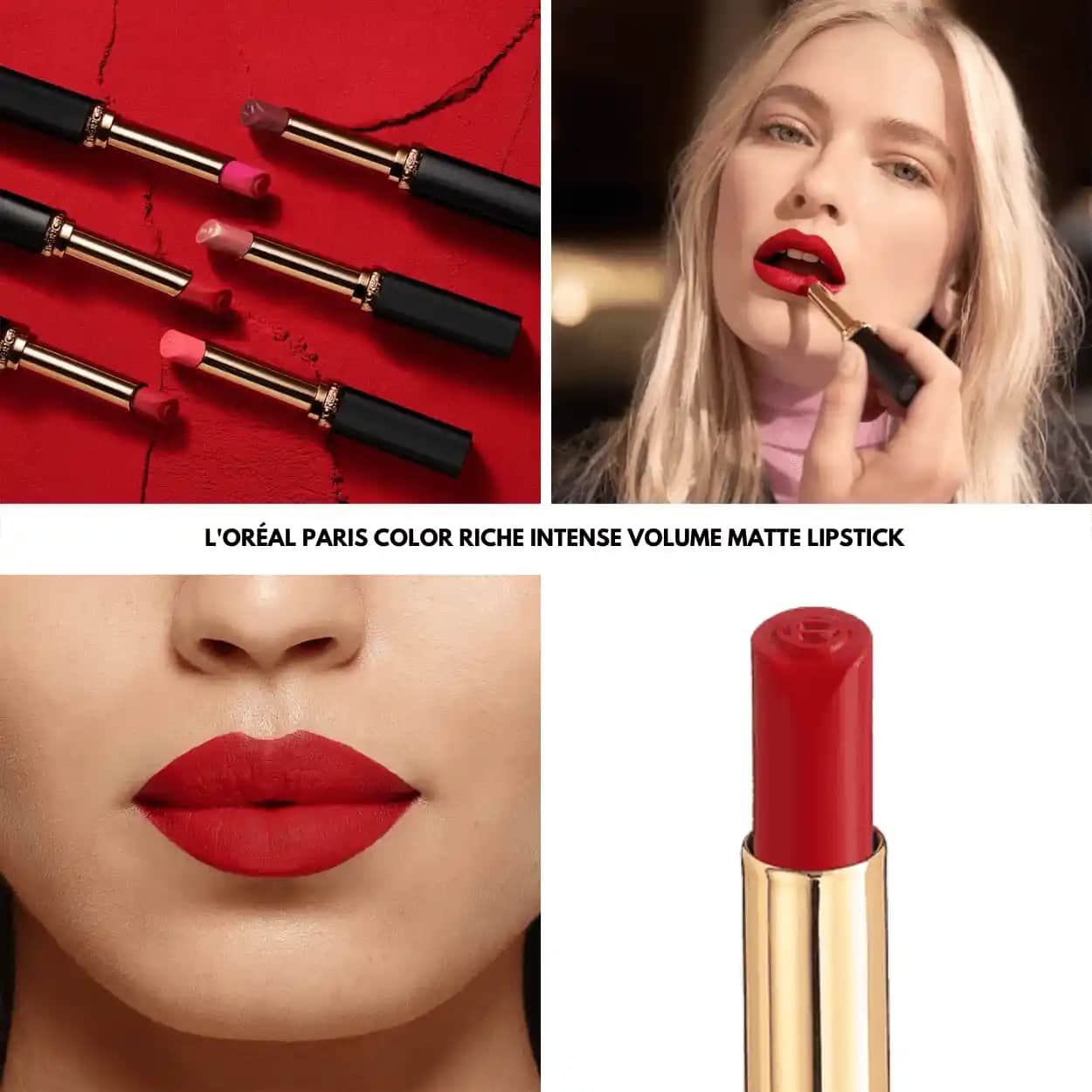 L'Oréal Color Riche Intense Volume Matte Dudak Rengi: Uzun Süre Kalıcı ve Bakımlı Görünüm