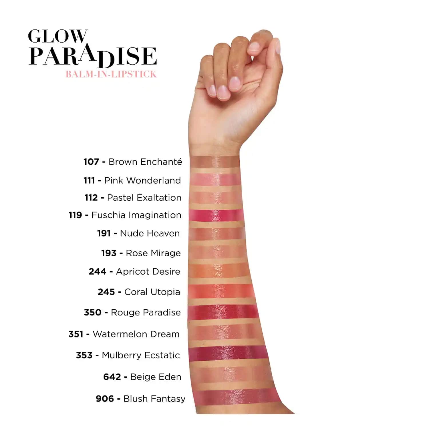 L'Oréal Glow Paradise 353 Mulberry Ecstatic Dudak Bakım Rujuyla Doğal Parlaklık