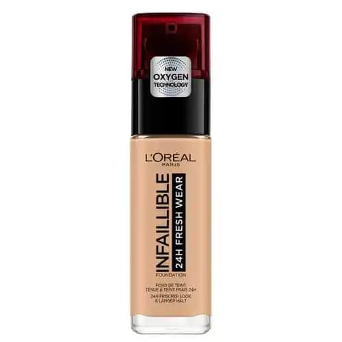 L'Oréal Infallible Fondöten 125 Natural Beige ve Ivory Buff ile doğal ve kalıcı makyaj deneyimi