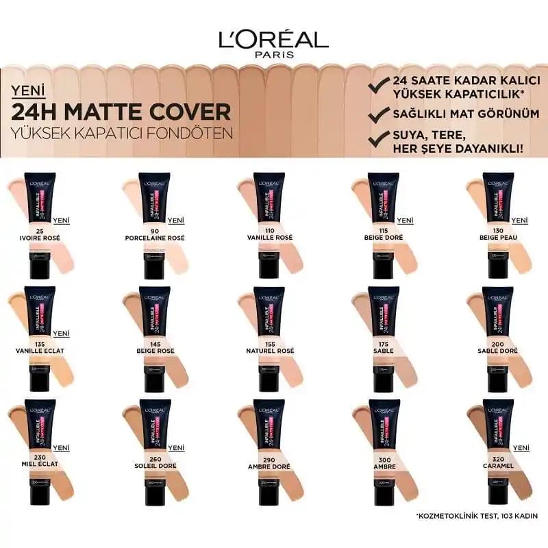 L'Oréal Infallible Fondöten Özellikleri ve Kullanım İpuçları