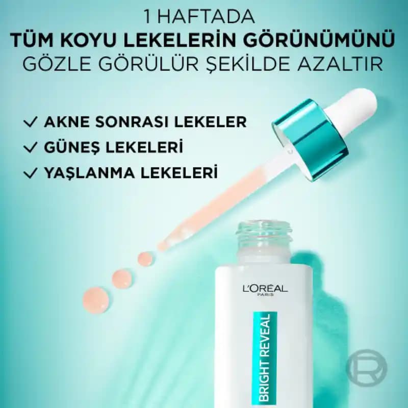L'Oreal Koyu Leke Karşıtı Serum: Cilt Tonunu Eşitleyen ve Lekeleri Azaltan Çözüm