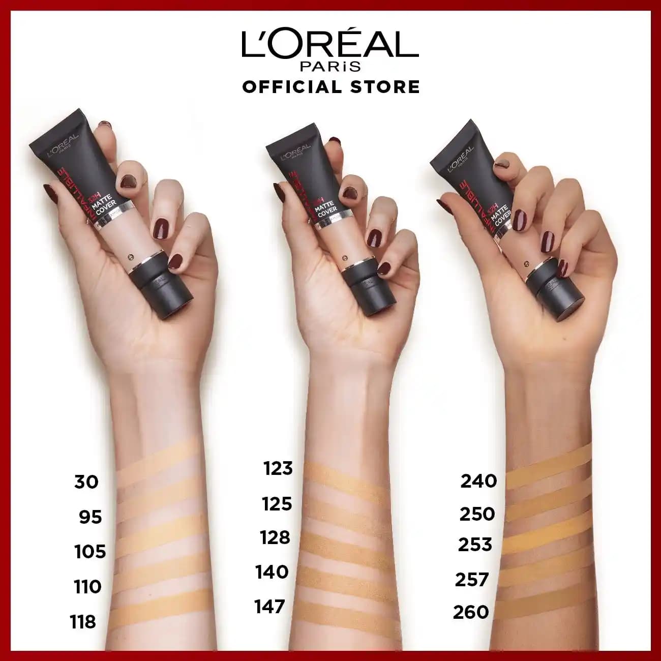 L'Oréal Paris Fondötenleri: Geniş Ürün Yelpazesiyle Kusursuz Cilt Görünümü