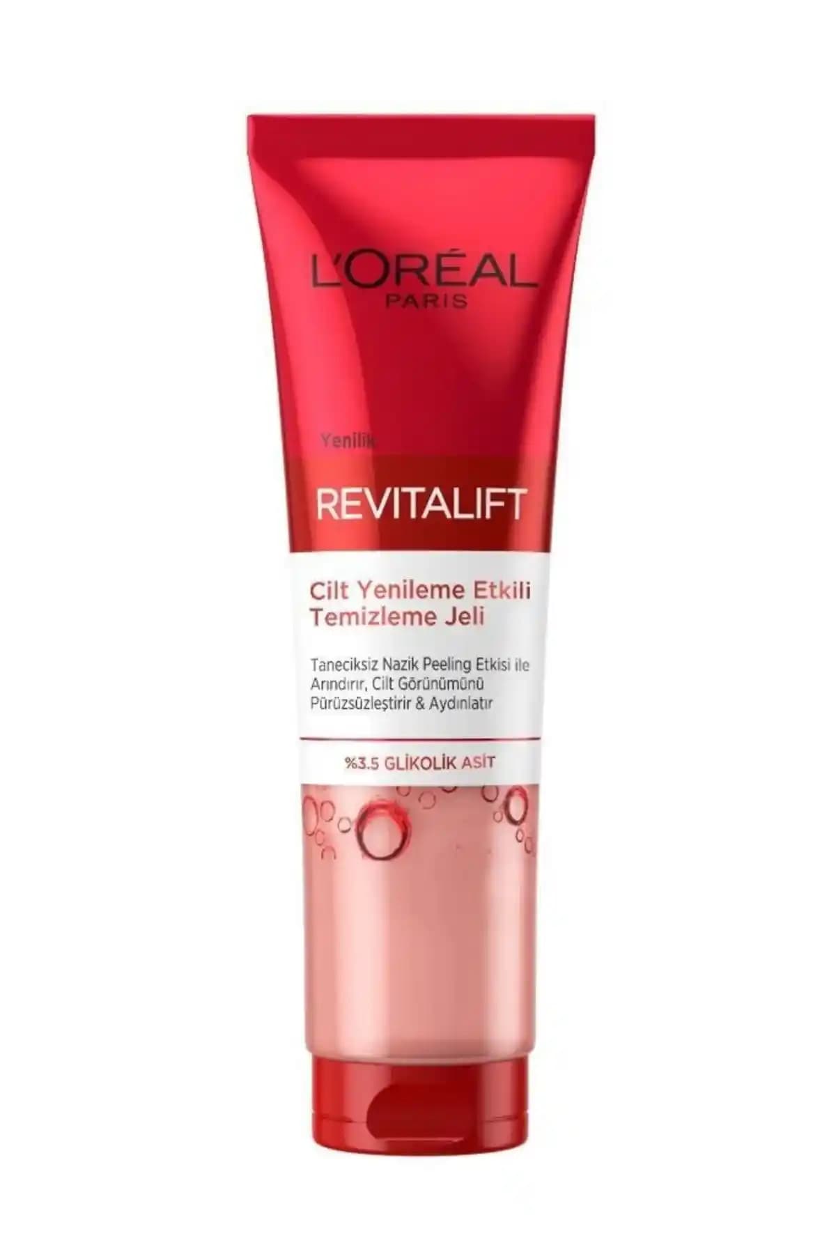 L'Oréal Paris Revitalift Cilt Yenileme Etkili Temizleme Jeli Günlük Bakım İçin