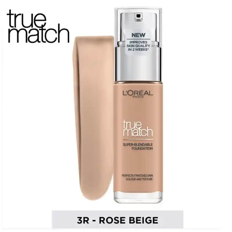L'Oréal Paris True Match Fondöten: Doğal Görünüm ve Uzun Süre Dayanıklılık Sağlayan Seçenek