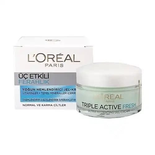 L'Oréal Paris Üç Etkili Nemlendirici Jel Krem: Günlük Cilt Bakımında Etkili Çözüm