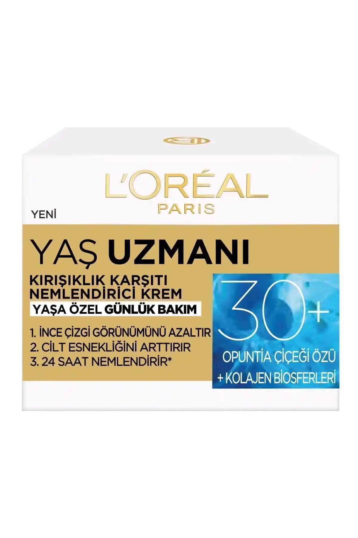 L'Oréal Paris Yaş Uzmanı 30+ Kırışıklık Karşıtı Serisi ve Cilt Bakım İpuçları