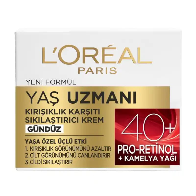 L'Oréal Paris Yaş Uzmanı 40+ Serisi ile Gençlik ve Sağlamlık Koruma Çözümleri