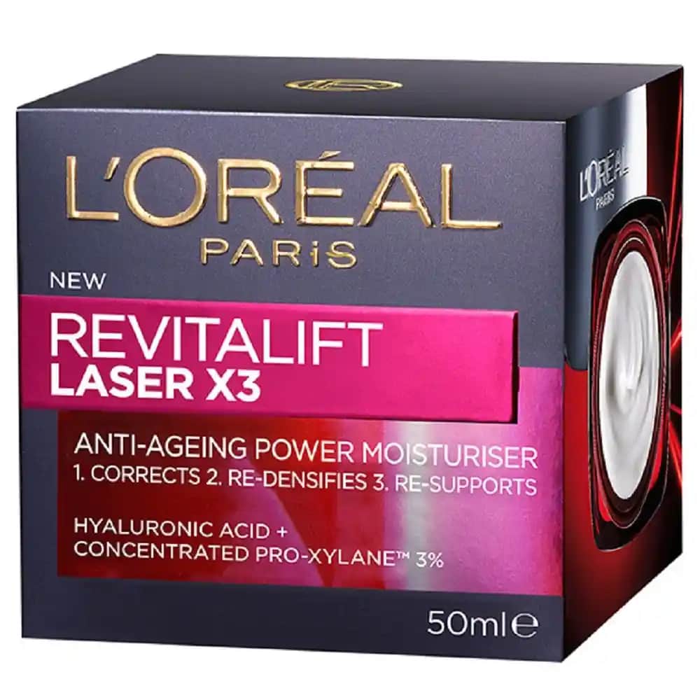 L'Oréal Revitalift Laser X3: Yaşlanma Karşıtı Güç ve Cilt Yenileme Serisi