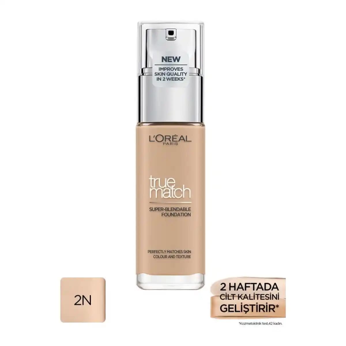 L'Oréal True Match 2N Vanilla Fondöten: Doğal ve Kusursuz Cilt İçin Uygun Seçenek