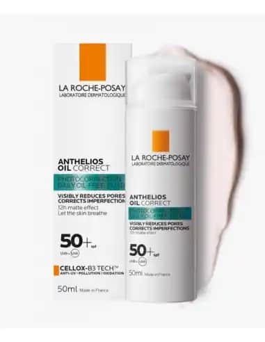 La Roche-Posay Anthelios Oil Correct: Yağlı ve Akne Eğilimli Ciltler İçin Güneş Koruyucu ve Bakım Çözümü