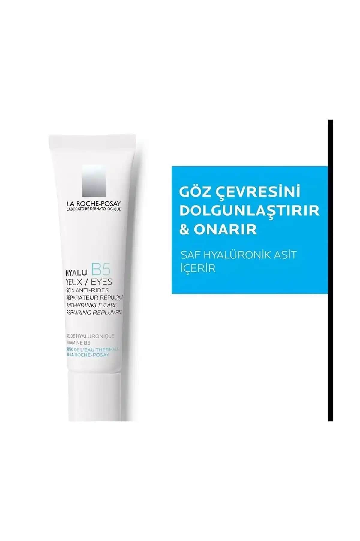 La Roche-Posay Hyalu B5 Göz Kremi: Hassas Göz Çevresi İçin Güçlü Nem ve Yenilenme Çözümü