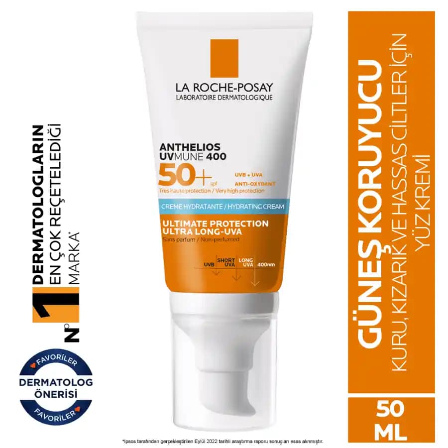 La Roche-Posay Nemlendirici Güneş Kremi: Hassas ve Kuru Ciltler İçin Yüksek Koruma ve Nem Sağlar