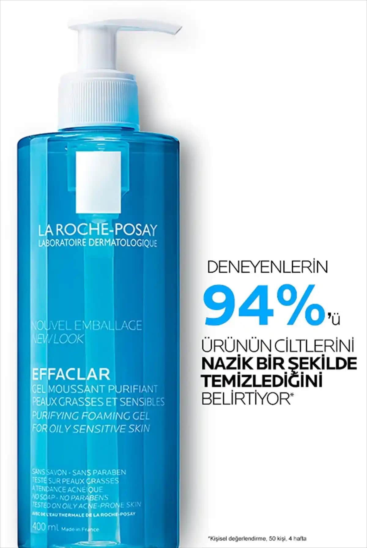 La Roche Posay Temizleme Jeli: Hassas ve Yağlı Ciltler İçin Güçlü Temizlik Çözümü