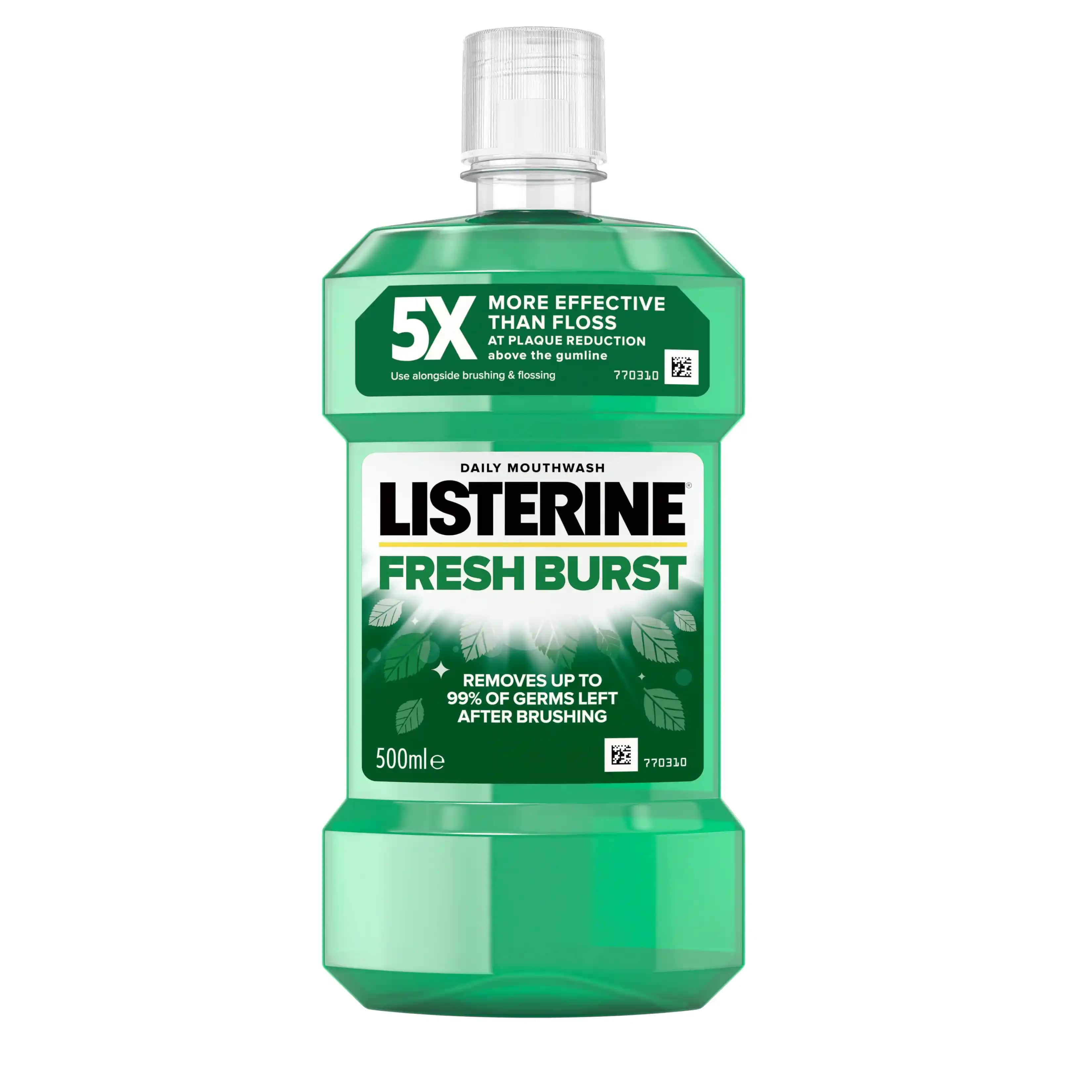 Listerine Fresh Burst ile Güçlü ve Ferah Bir Ağız Bakımı Sağlayın