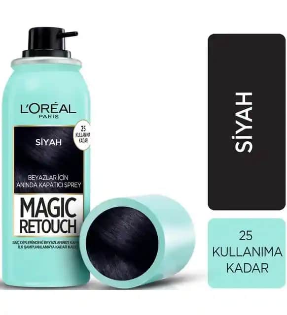 Loreal Beyaz Kapatıcı Spreyler: Hızlı ve Etkili Saç Dipleri Gizleme Çözümü