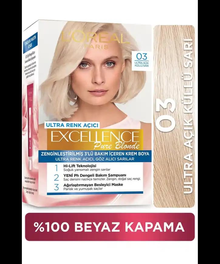Loreal Ultra Açık Küllü Sarı Saç Boyası: Doğal Görünüm ve Kalıcılık Sağlayan Rehber