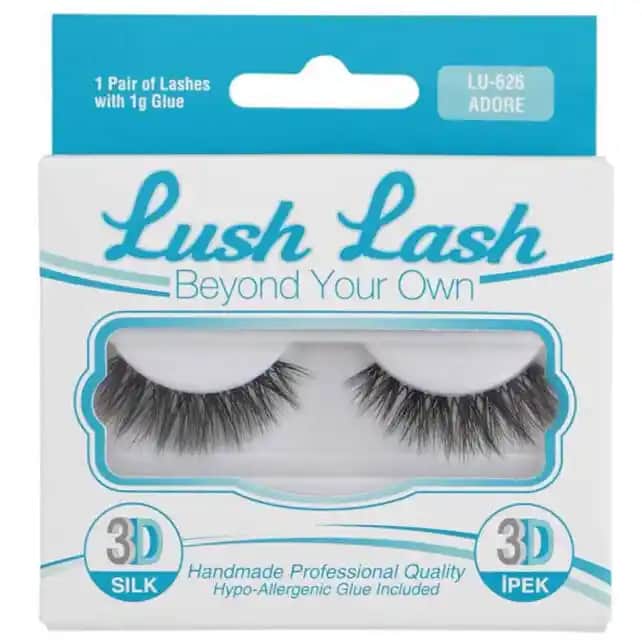 Lush Lash 626: Doğal ve Çarpıcı Kirpikler İçin En İyi Takma Kirpik Modeli