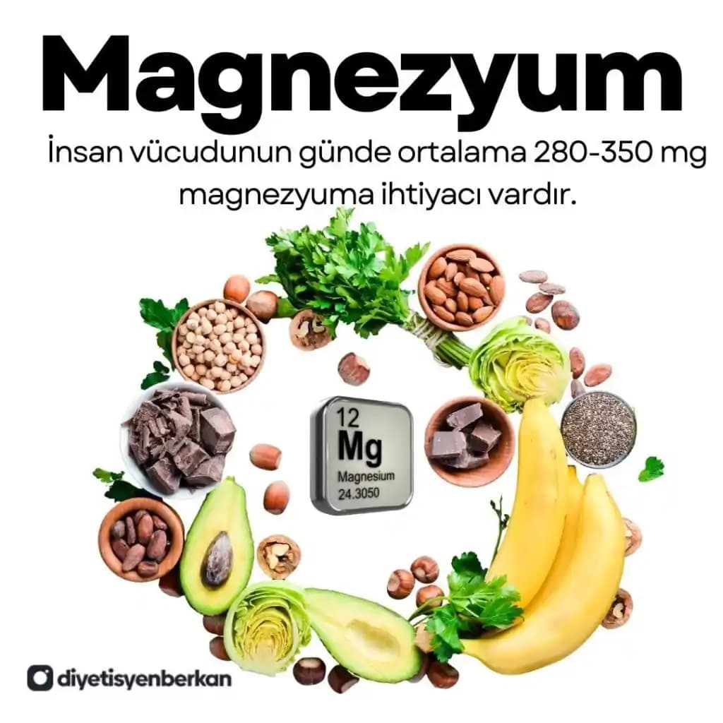 Magnezyum Kaynakları ve Faydaları: Sağlık ve Kozmetikte Kullanım Rehberi