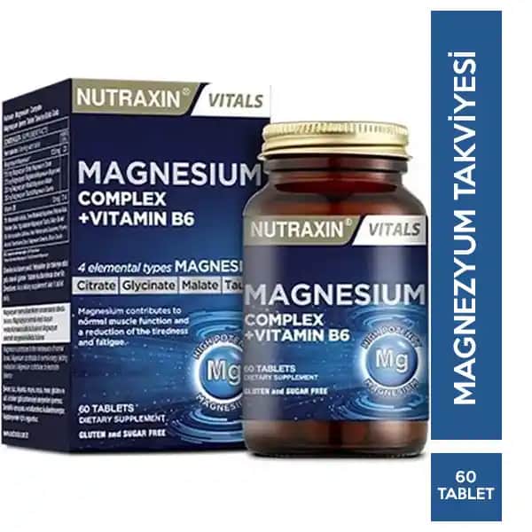 Magnezyum ve B6 Vitamini: Sağlık ve Güzellik İçin Temel Destek Kaynakları