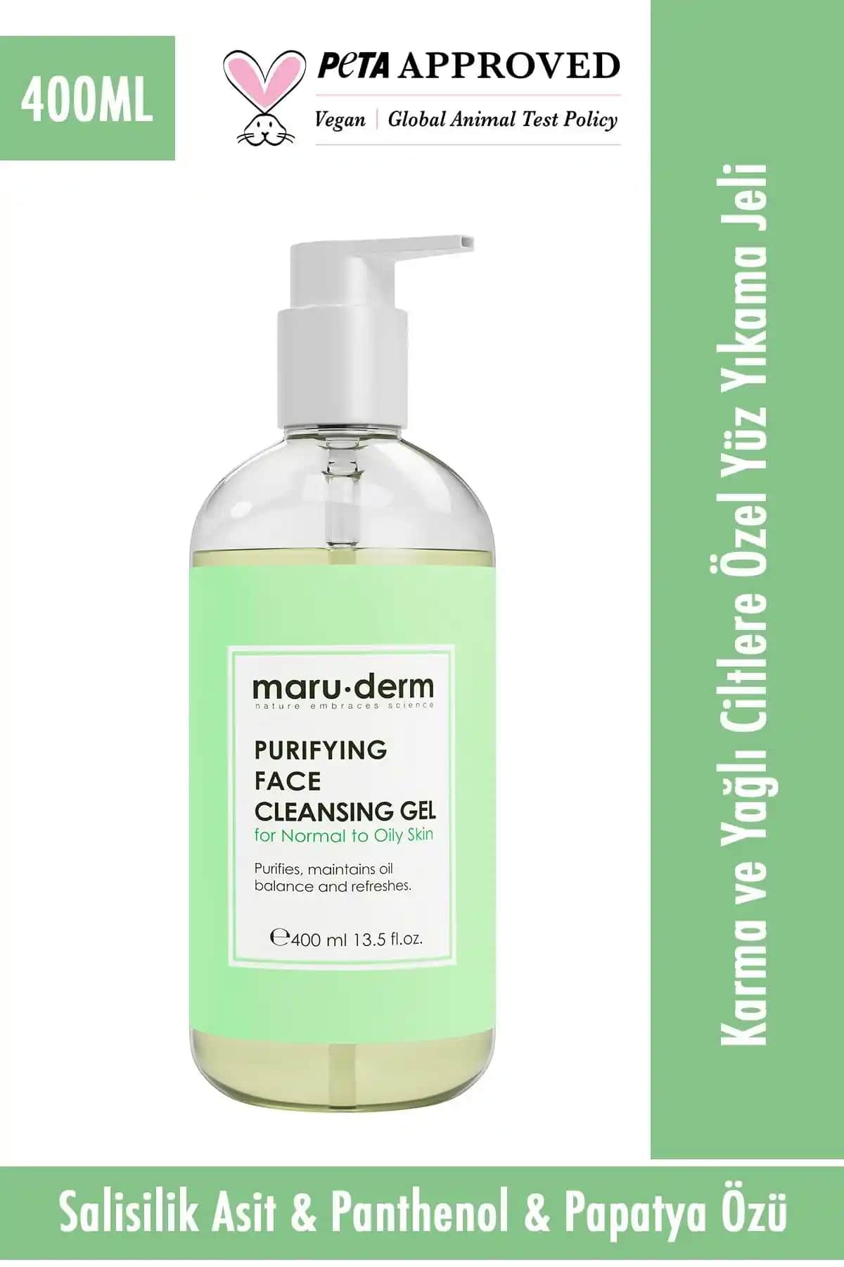 Maru.Derm Yüz Yıkama Jeli: Farklı Cilt Tipleri İçin Güvenilir Temizlik Çözümü