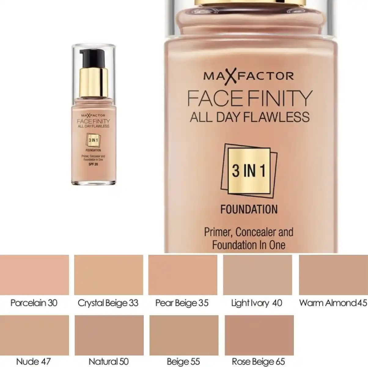 Max Factor Fondötenleri: Geniş Ürün Yelpazesi ve Mükemmel Makyaj İçin Seçenekler