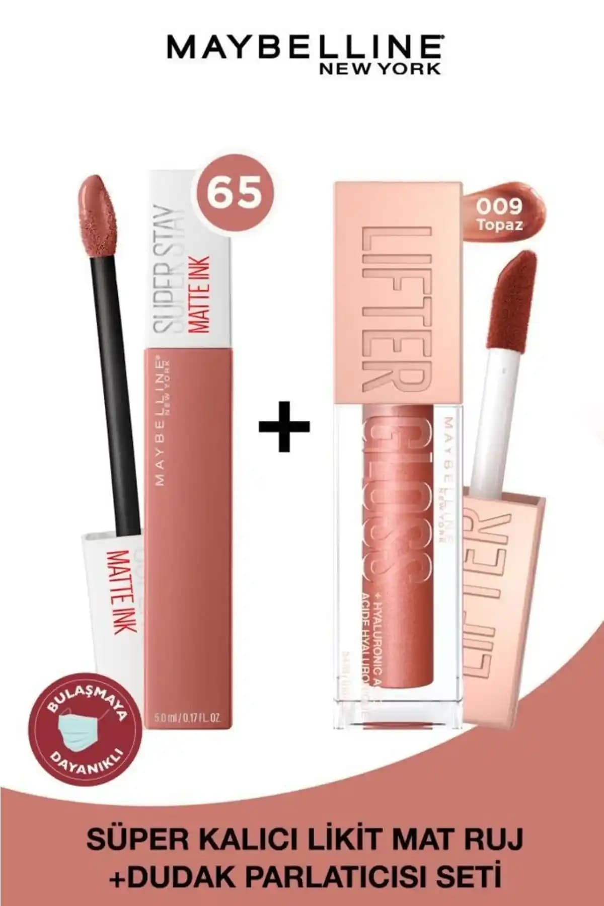 Maybelline 65 Numara Ruj ile Dudaklarda Doğal ve Kalıcı Şıklık Sağlayın