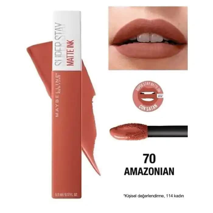 Maybelline 70 Numara Ruj: Kalıcılık ve Şıklığın Buluştuğu Profesyonel Seçenek