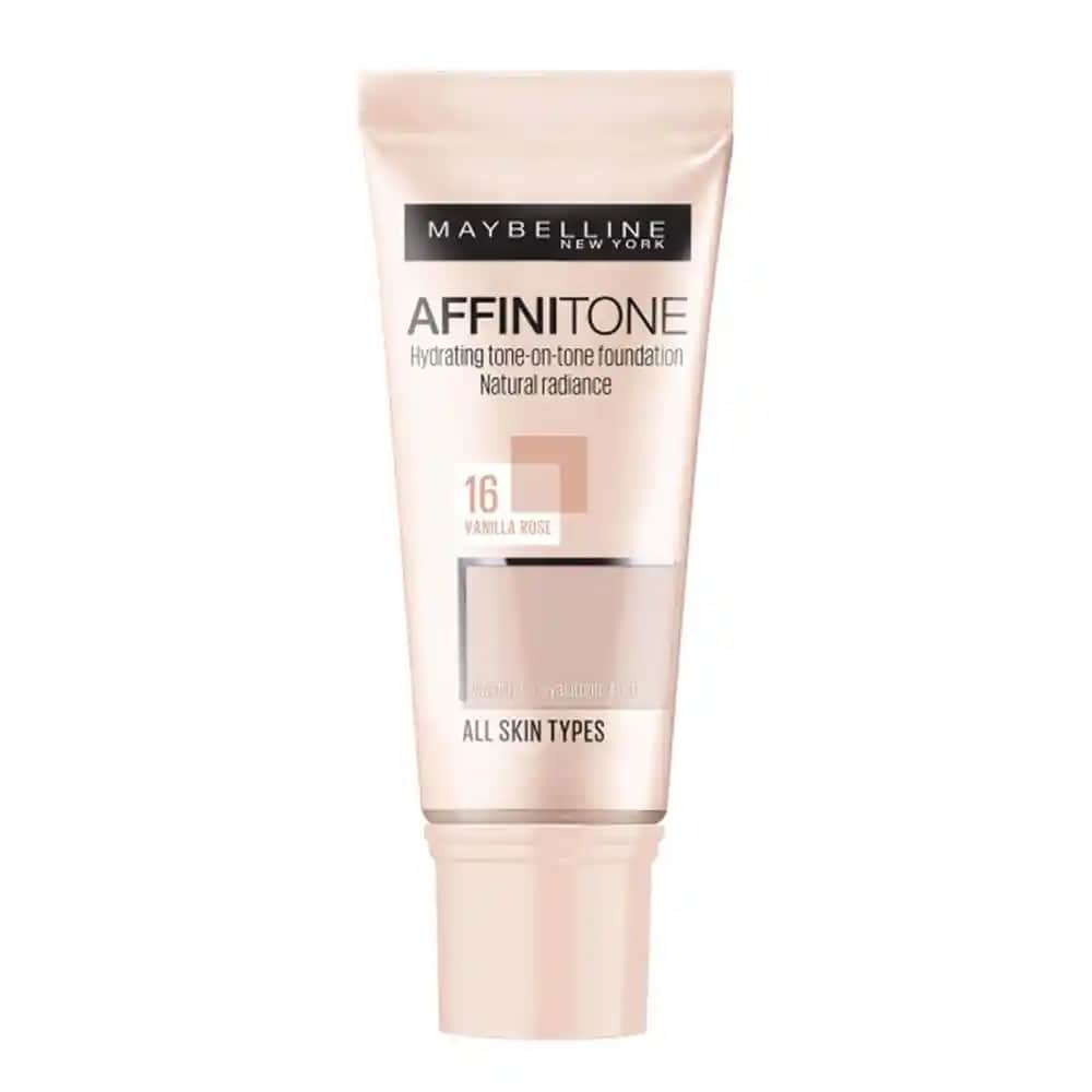 Maybelline Affinitone Fondöten 16 Vanilla Rose: Doğal ve Uzun Süre Kalıcı Makyaj İçin