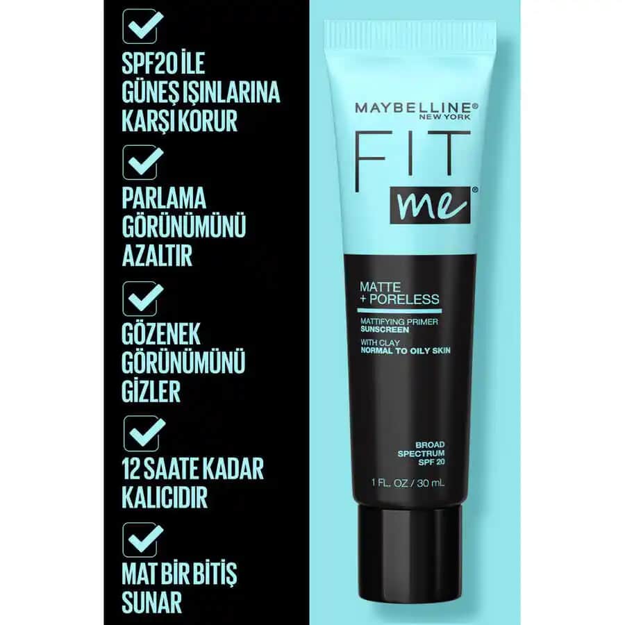Maybelline Fit Me Makyaj Bazı Özellikleri ve Kullanım İpuçları