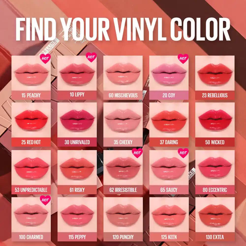 Maybelline Ink Vinyl Likit Ruj Serisi ile Uzun Süreli Parlaklık ve Vinil Etkisi