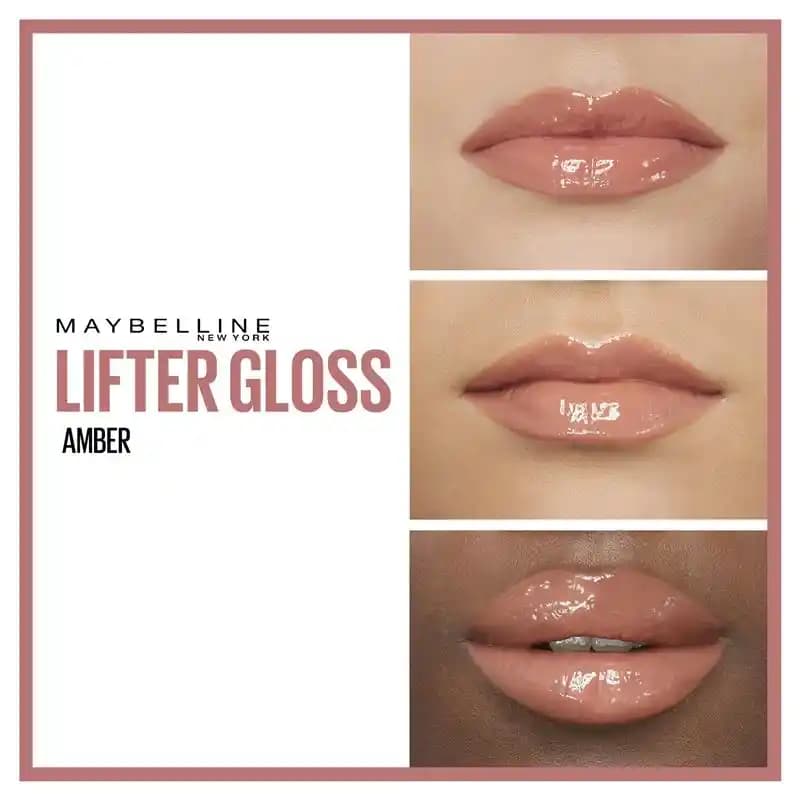 Maybelline Lifter Gloss Amber: Dudaklarda Doğal Parlaklık ve Dolgunluk Sağlayan Ürün