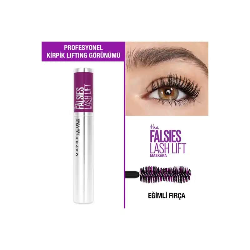 Maybelline New York Falsies Lash Lift Siyah Maskara ile Kirpiklere Yeni Bir Boyut Kazandırın