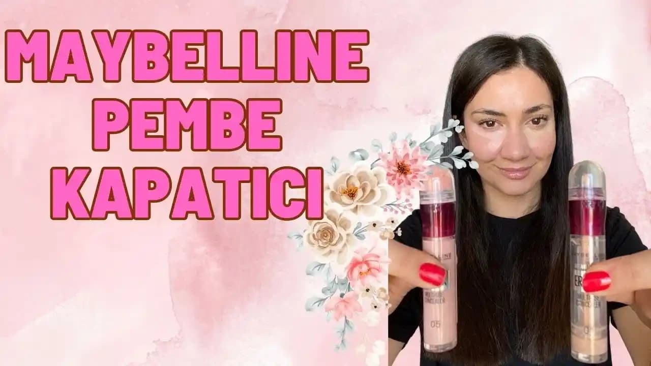 Maybelline Pembe Kapatıcı ile Göz Altı Morluklarını Gizleyip Doğal Parlaklık Sağlama