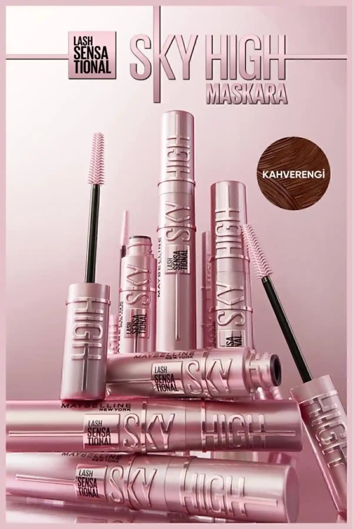 Maybelline Sky High Kahverengi Maskara: Doğal ve Uzun Kirpikler İçin En İyi Seçenek