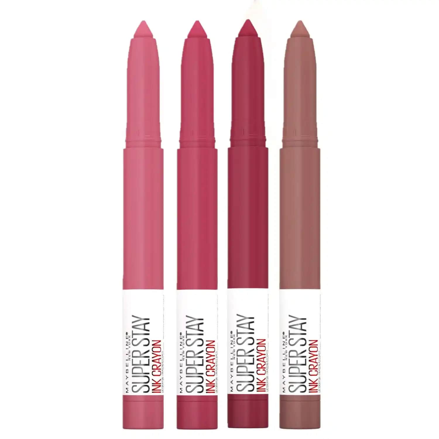 Maybelline Super Stay Ink Crayon ile Uzun Süre Kalıcı Mat Dudak Makyajı